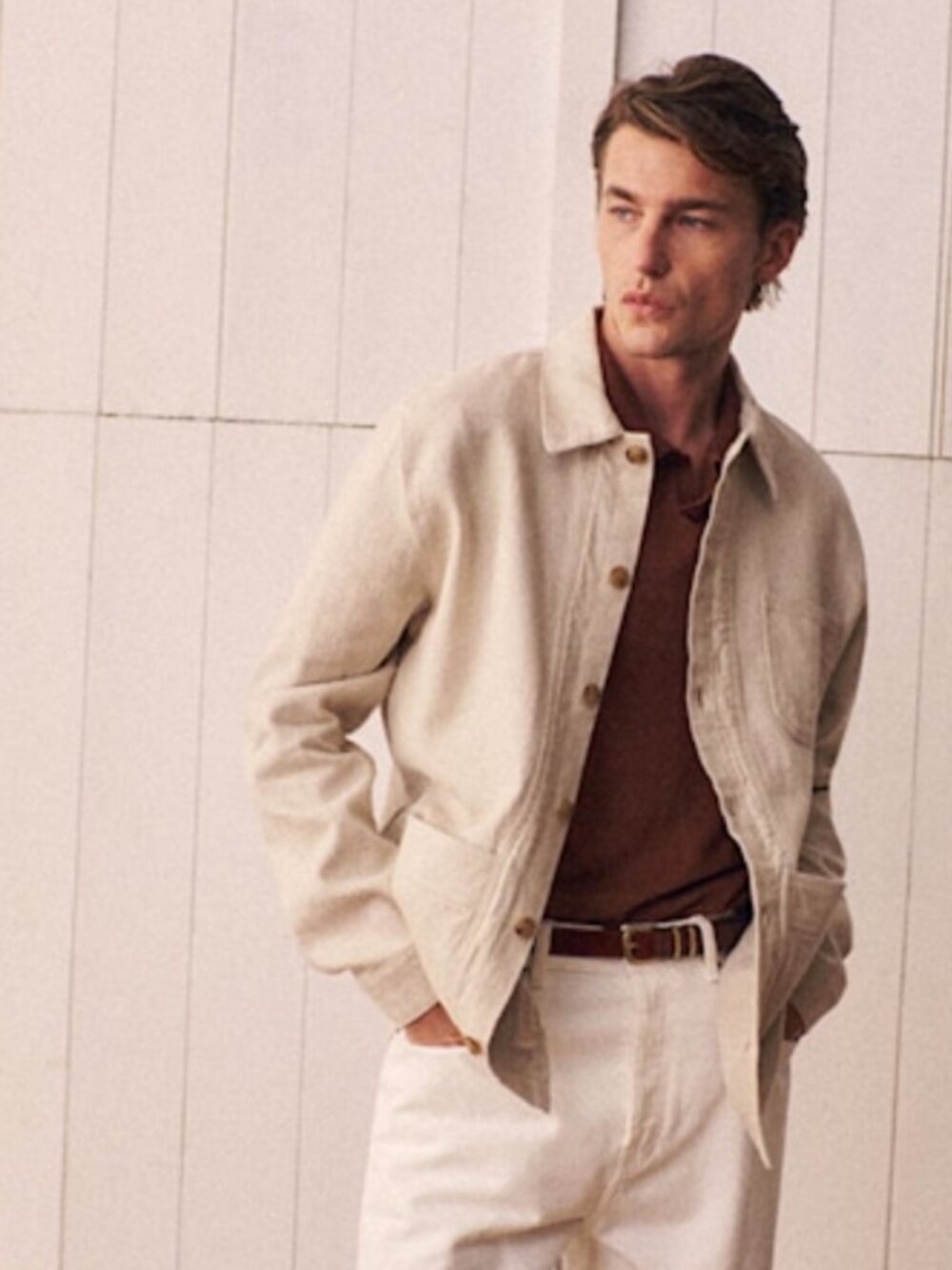Octobre Will Jacket - Natural - Large